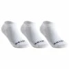 Artengo RS100, Low-Cut Racket Sports Socks, Kids', 3-Pack