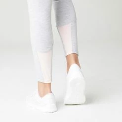 Domyos S500, Warm Breathable Synthetic Gym Tracksuit, Girls'