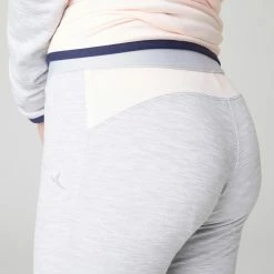 Domyos S500, Warm Breathable Synthetic Gym Tracksuit, Girls'