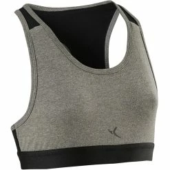 Domyos 100, Gym Sports Bra, Girls' Fitness