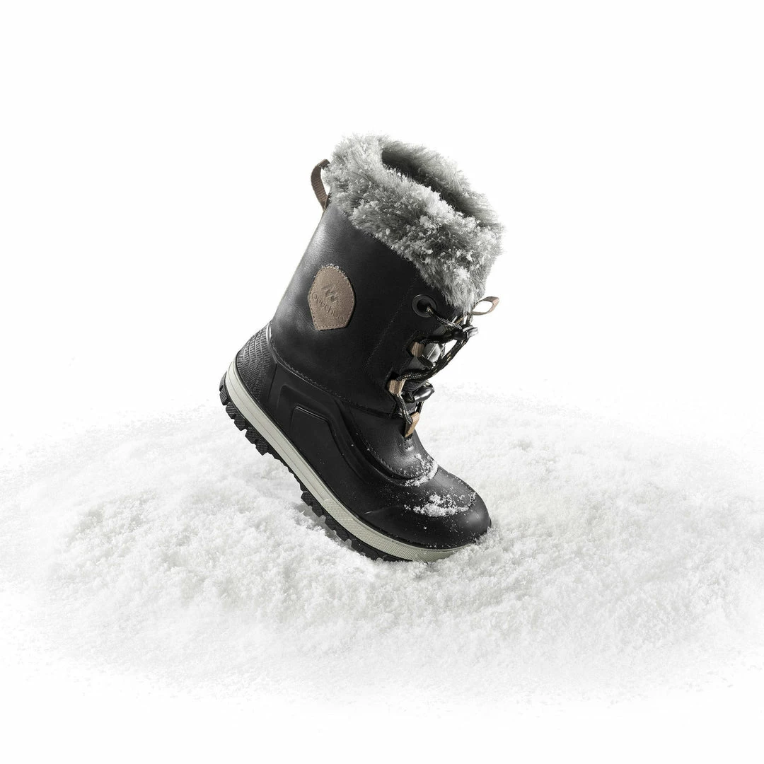 Coupon ๐ Quechua X-Warm SH500, Leather Snow Hiking ๐ฅพ Boots, Kids' Hike ๐ 3 Quechua X-Warm SH500, Leather Snow Hiking Boots, Kids' Hike