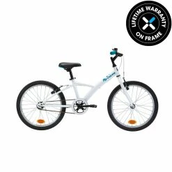 Btwin Original 100, Hybrid Bike, 20", Kids 3'11" To 4'5"