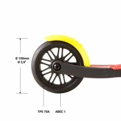 Decathlon Oxelo B1 100 Adjustable Scooter 3 Wheel Frame Only Kids 2'6 To 3'9 Skates