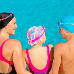 Nabaiji Swimming Swim Mesh Fabric Cap