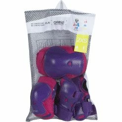 Oxelo Skates Decathlon PLAY5 Protective Gear Set W/ Knee/Elbow Pads & Wrist Guard Kids